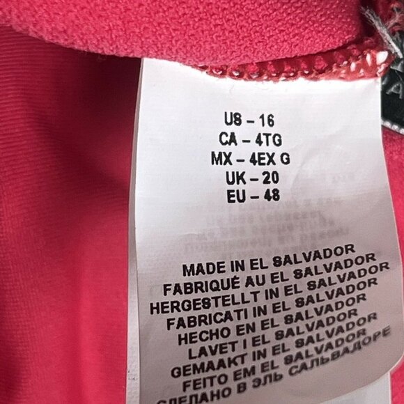 NWT Lauren Ralph Lauren 16 Fold-Over Wide-Band Bikini Swim Bottoms Dark Pink - Picture 9 of 11